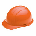 Liberty Hard Hat w/ 4 Point Slide Lock Suspension - Orange